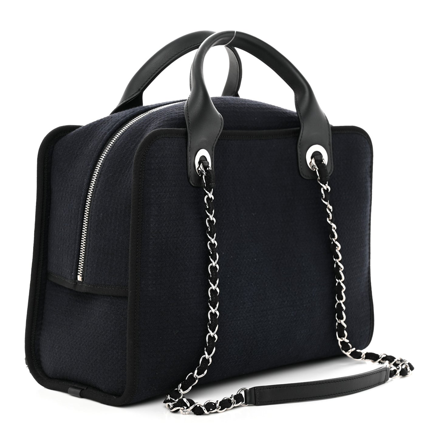 Denim Deauville Bowling Bag Dark Blue