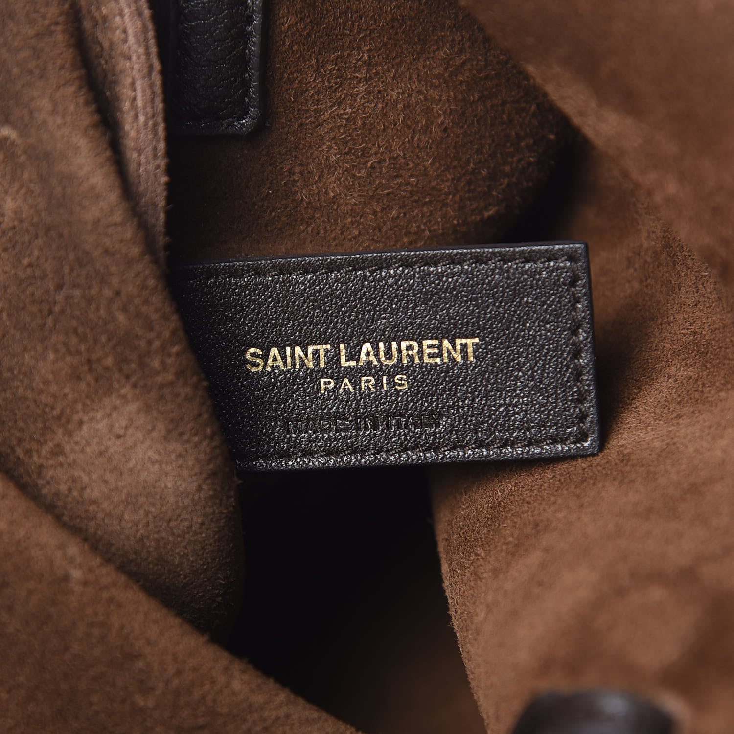 Saint Laurent Suede Fringe Flat Anita Crossbody Bag Coffy Marrone 6 of 10