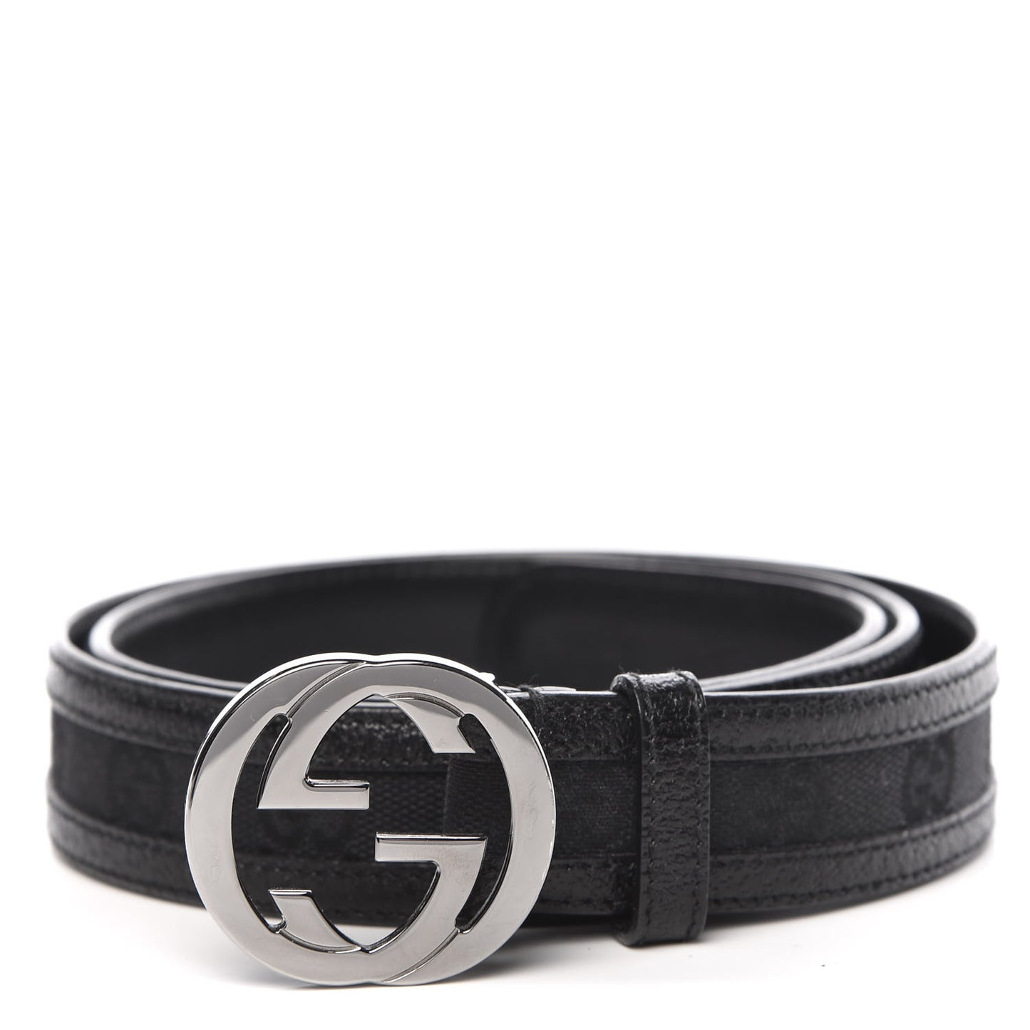 Monogram Interlocking G Belt 90 36 Black