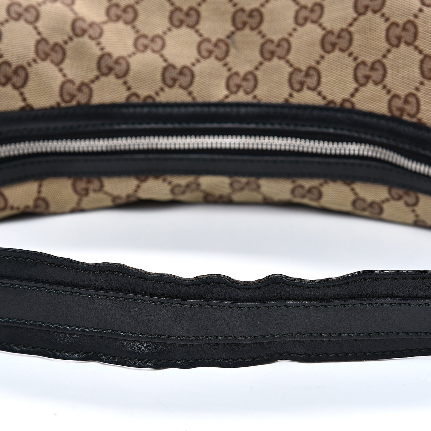 Monogram Large GG Twins Hobo Black