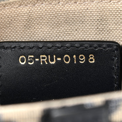 Christian Dior Oblique Saddle Bag Blue 7 of 10