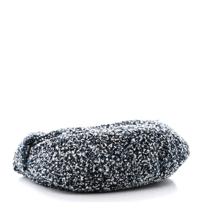 Bottega Veneta Denim Boucle Mini Jodie Indigo Silver 4 of 10