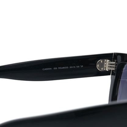 Celine Polarized Sunglasses CL4001IN Black 5 of 7