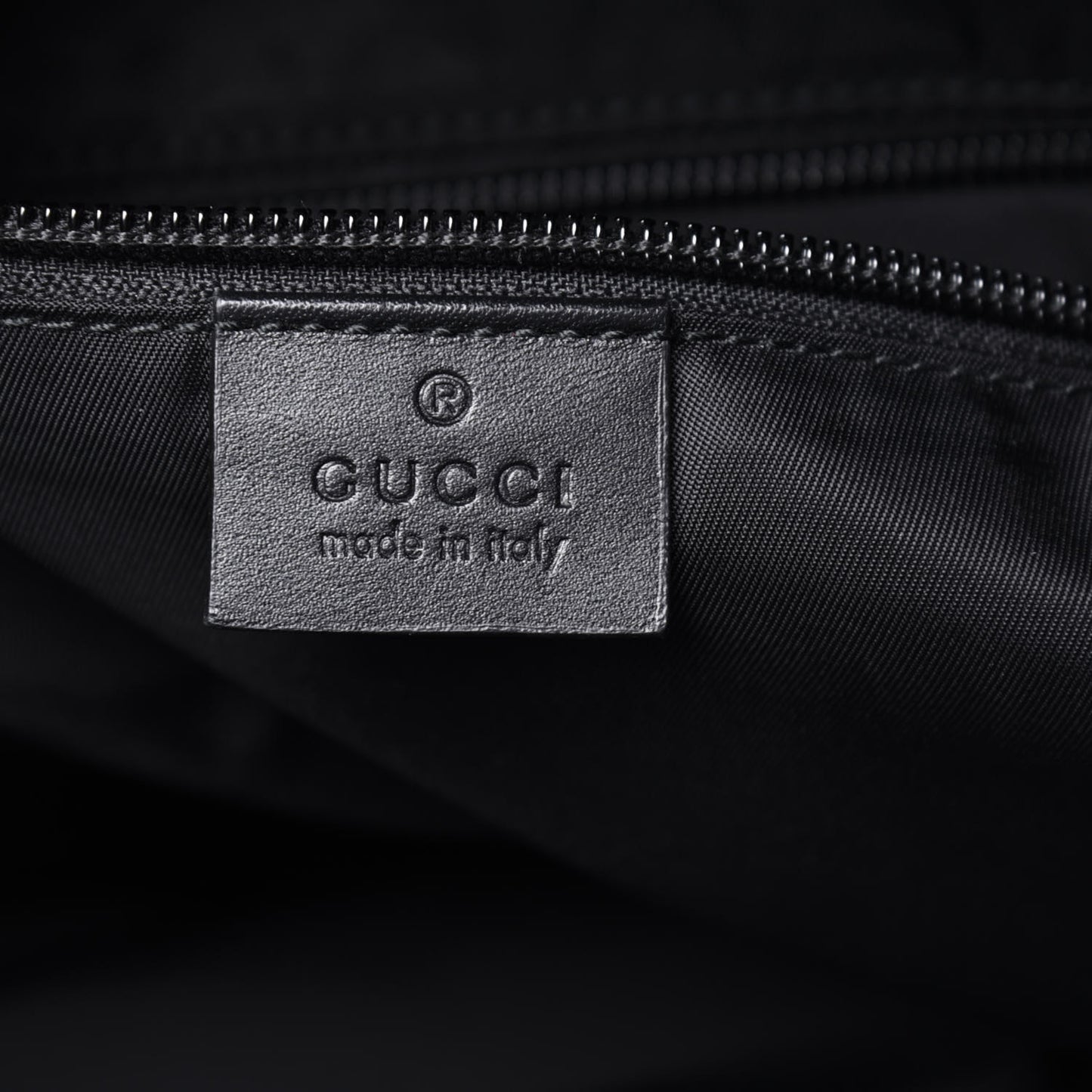Techno Canvas Web Single Buckle Backpack Black