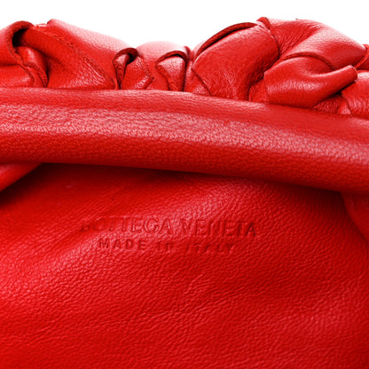 Bottega Veneta Nappa Intrecciato The Mini Pouch Bright Red 6 of 12