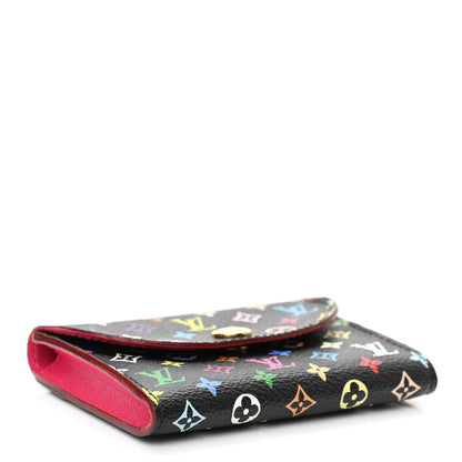 Louis Vuitton Monogram Multicolor Business Card Holder Black Grenade 4 of 10