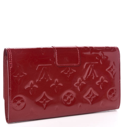 Louis Vuitton Vernis Sarah Noeud Wallet Pomme D'Amour 3 of 10