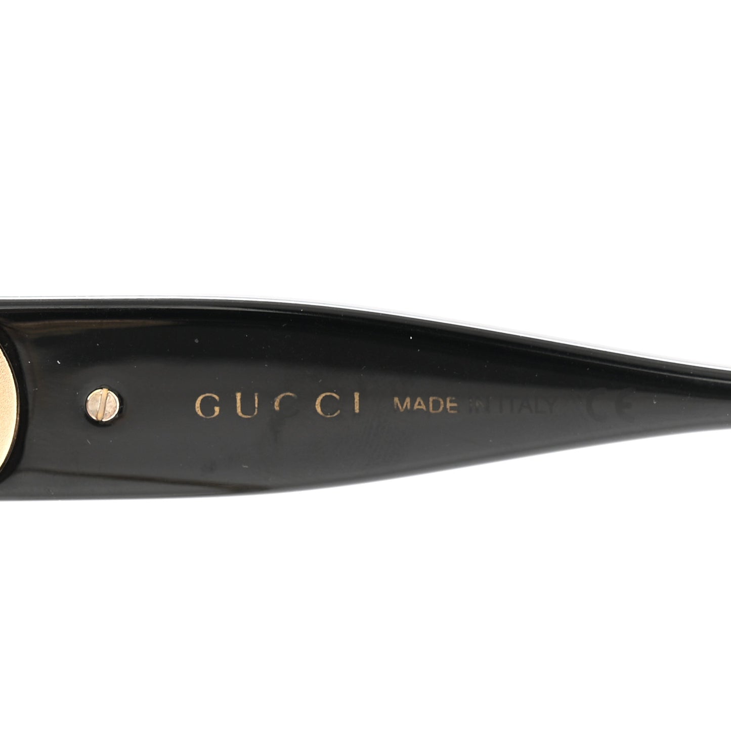 Acetate Square Frame Chain Sunglasses GG1023S Black