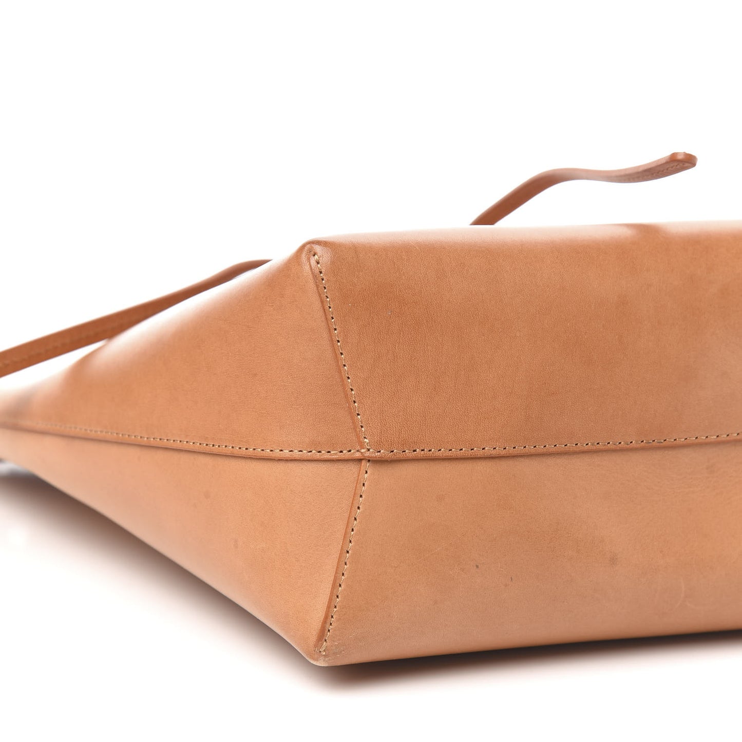Calfskin Mini Bucket Bag Cammello Rosa