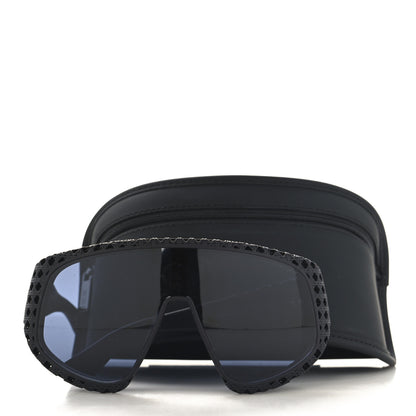 Christian Dior Acetate Nylon Cannage Mask Dior3D M1U Sunglasses Black 8 of 8