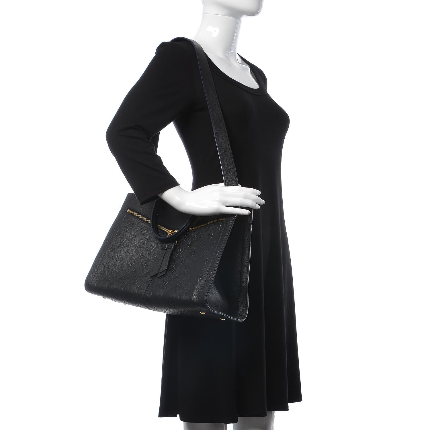 Louis Vuitton Empreinte Sully MM Black 2 of 9