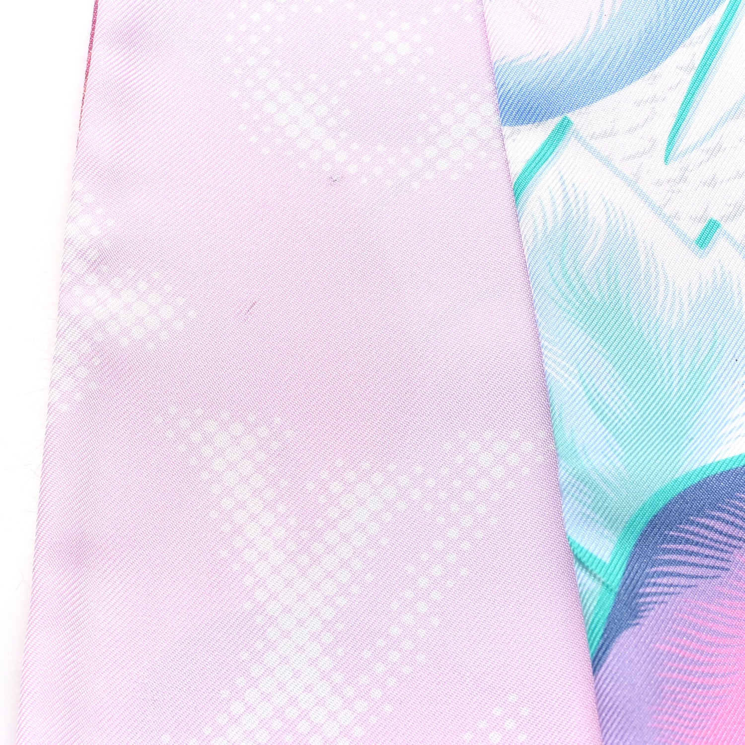 Louis Vuitton Silk Monogram Malle Fleurs Bandeau Mauve 3 of 5