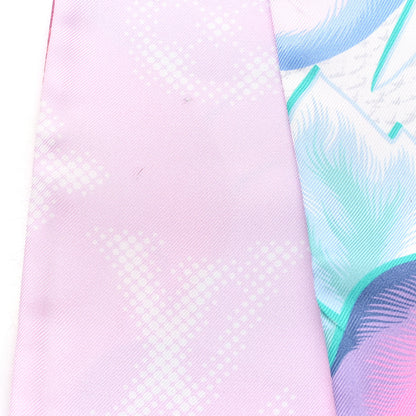 Louis Vuitton Silk Monogram Malle Fleurs Bandeau Mauve 3 of 5
