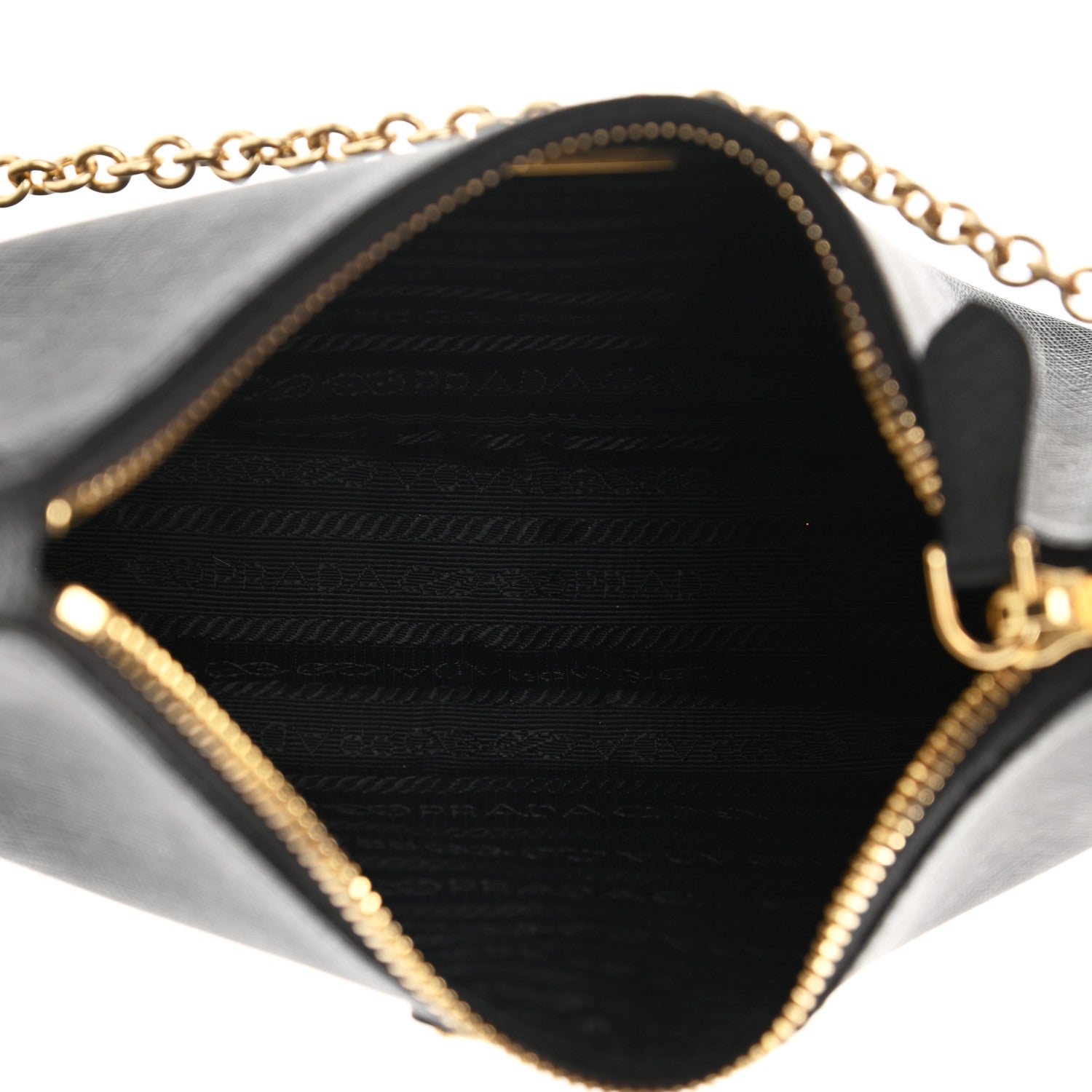 Prada Saffiano Lux Re-Edition 2005 Shoulder Bag Black 5 of 13