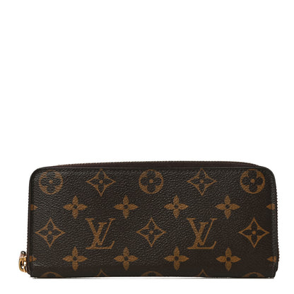 Louis Vuitton Monogram Clemence Wallet Rose Ballerine 1 of 14