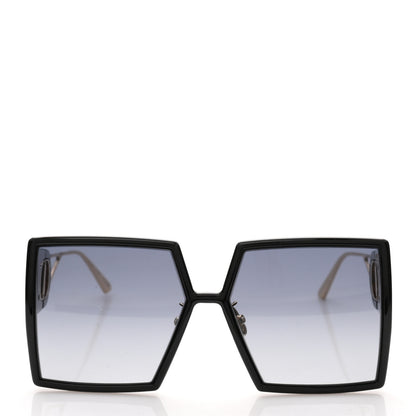 Christian Dior Acetate Square 30 Montaigne Sunglasses Black 2 of 7