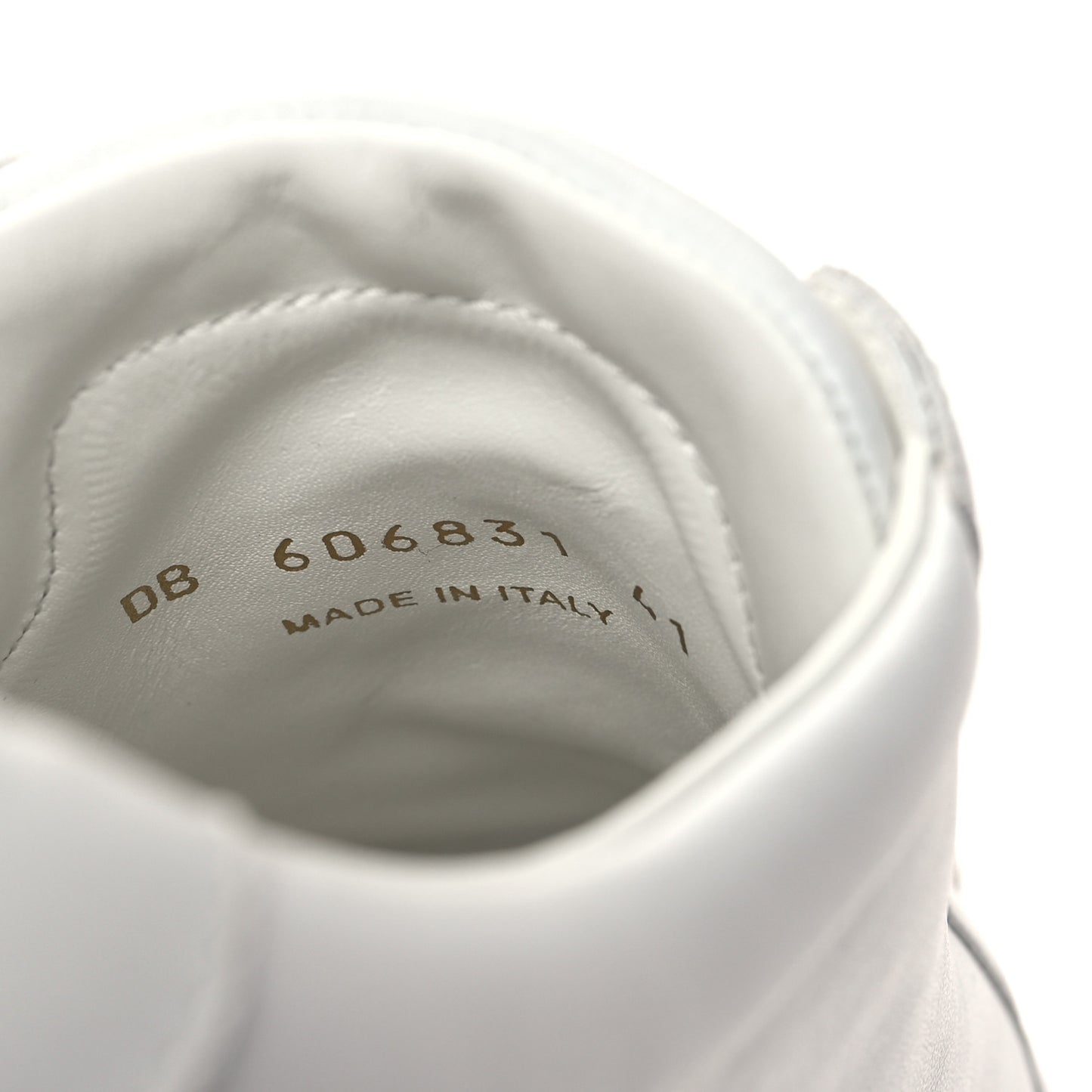 Calfskin Andy Low Top Sneakers 41 Blanc Optique