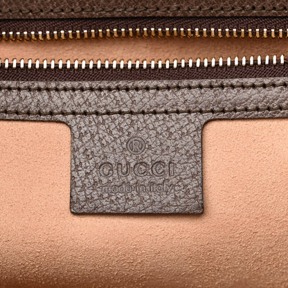 Gucci GG Supreme Monogram Web Medium Ophidia Tote Bag Brown 6 of 10