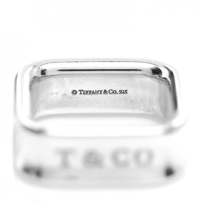 Tiffany Sterling Silver 1837 Square Ring 54 7 4 of 4