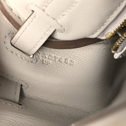 Hermes Swift Kelly Retourne 25 Craie 7 of 13