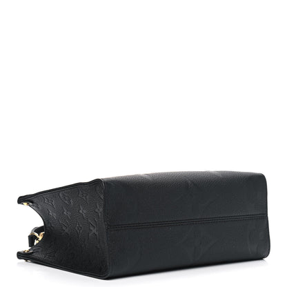 Louis Vuitton Empreinte Monogram Giant Onthego PM Black 3 of 5
