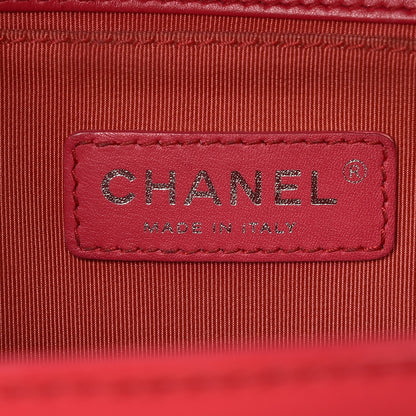 Chanel Patent Quilted Medium Boy Flap Pink 7 of 12