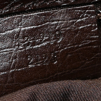 Gucci GG Plus Monogram Vertical Tote Dark Brown 6 of 9