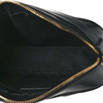Saint Laurent Calfskin Matelasse Monogram Lou Camera Bag Black 5 of 8