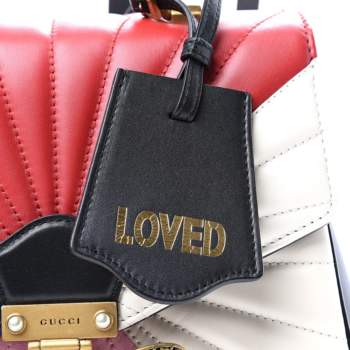 Calfskin Bamboo Trapuntata Queen Margaret Backpack Blue Agata Hibiscus Red Mystic White Sugar Pink
