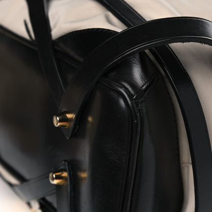 Burberry Nylon Bridle Calfskin Medium Gosford Hobo Trench 21 of 24