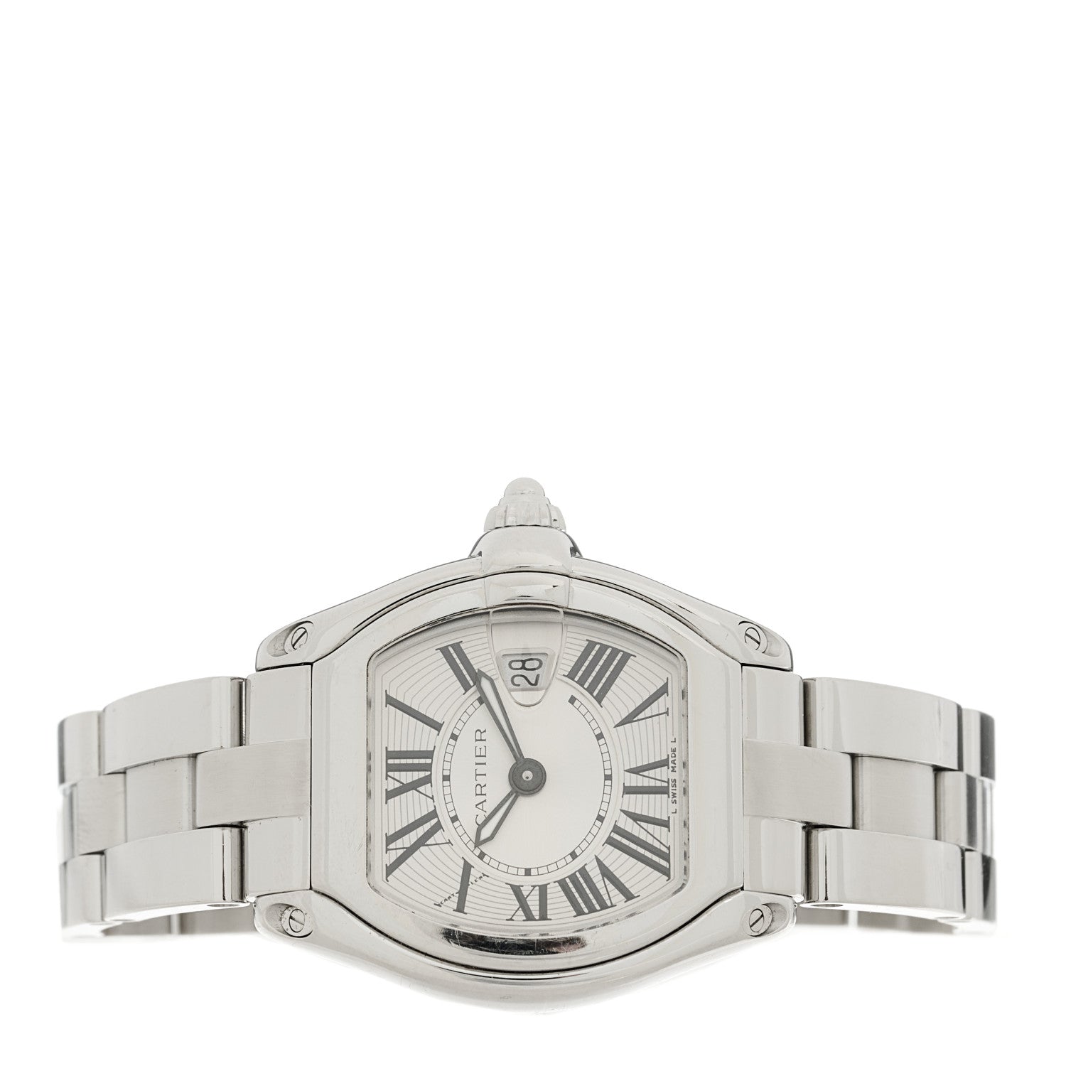 Cartier Stainless Steel 31mm Roadster Quartz Watch 2 of 4