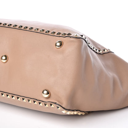 Valentino Garavani Vitello Medium Rockstud Tote Alpaca 7 of 21
