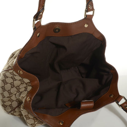 Gucci Monogram Medium Sukey Tote Brown 5 of 9