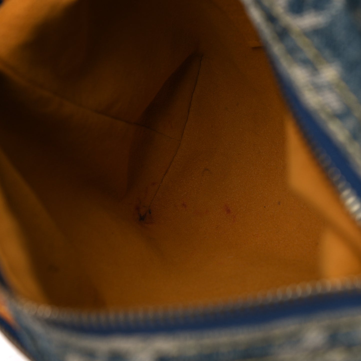 Monogram Denim Baggy PM Blue