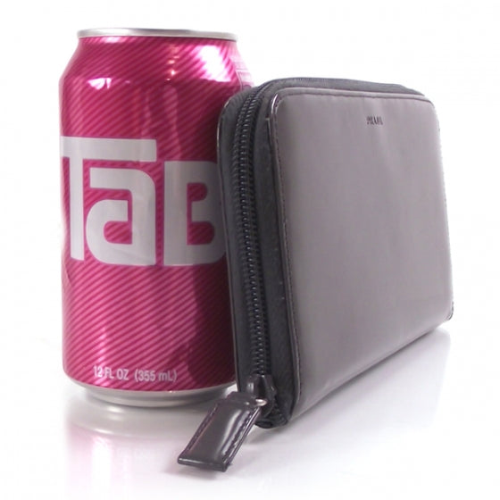 Calfskin Zip Around Wallet