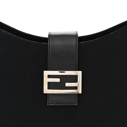 Fendi Neoprene Shoulder Bag Black 7 of 16