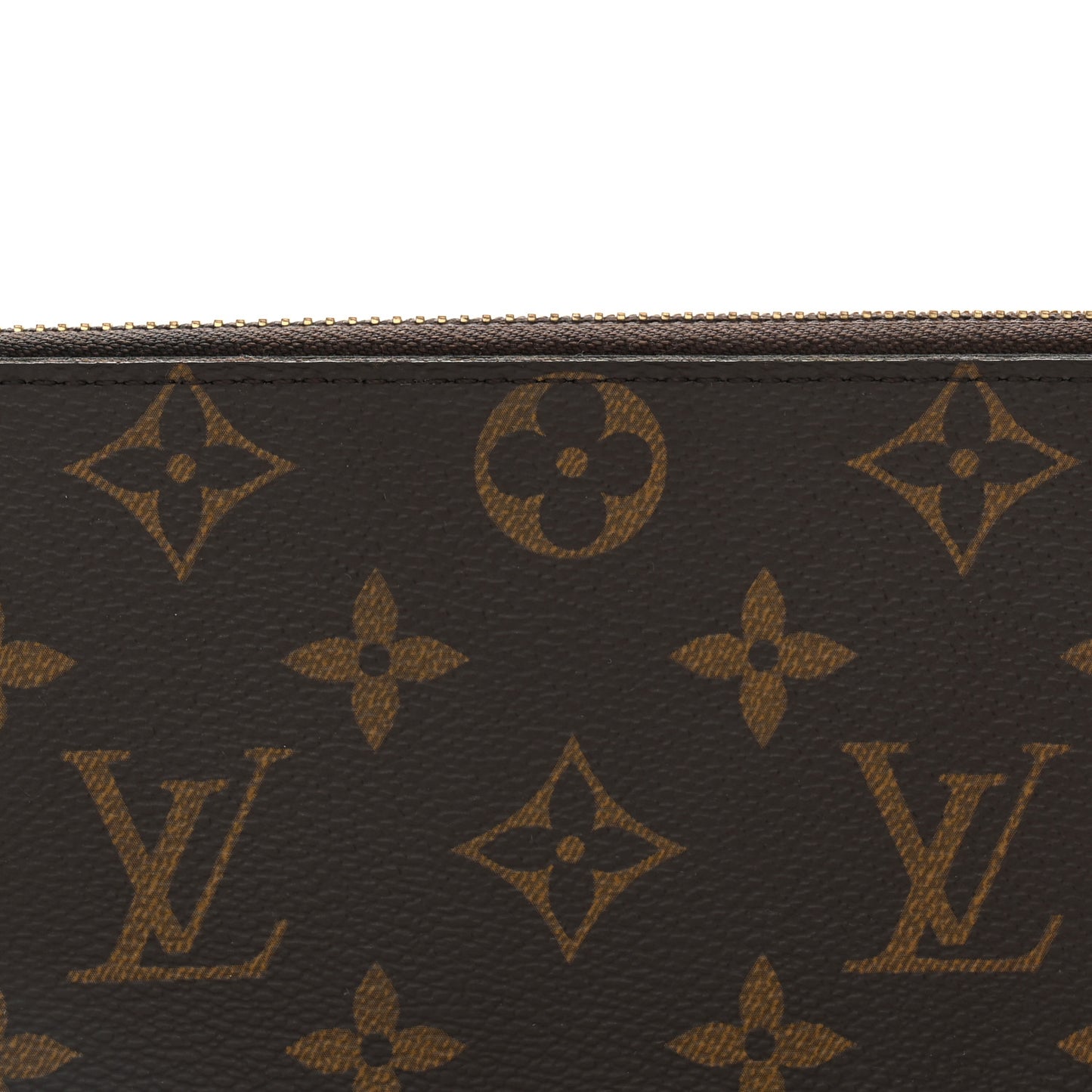 Monogram Clemence Wallet Fuchsia