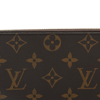 Louis Vuitton Monogram Clemence Wallet Fuchsia 7 of 9