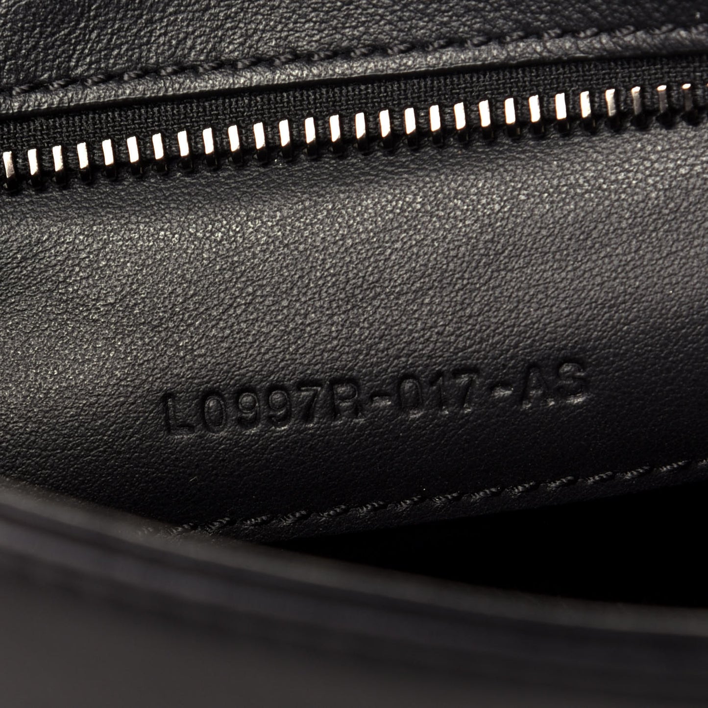 Calfskin Large Natalia Chain Bag Black