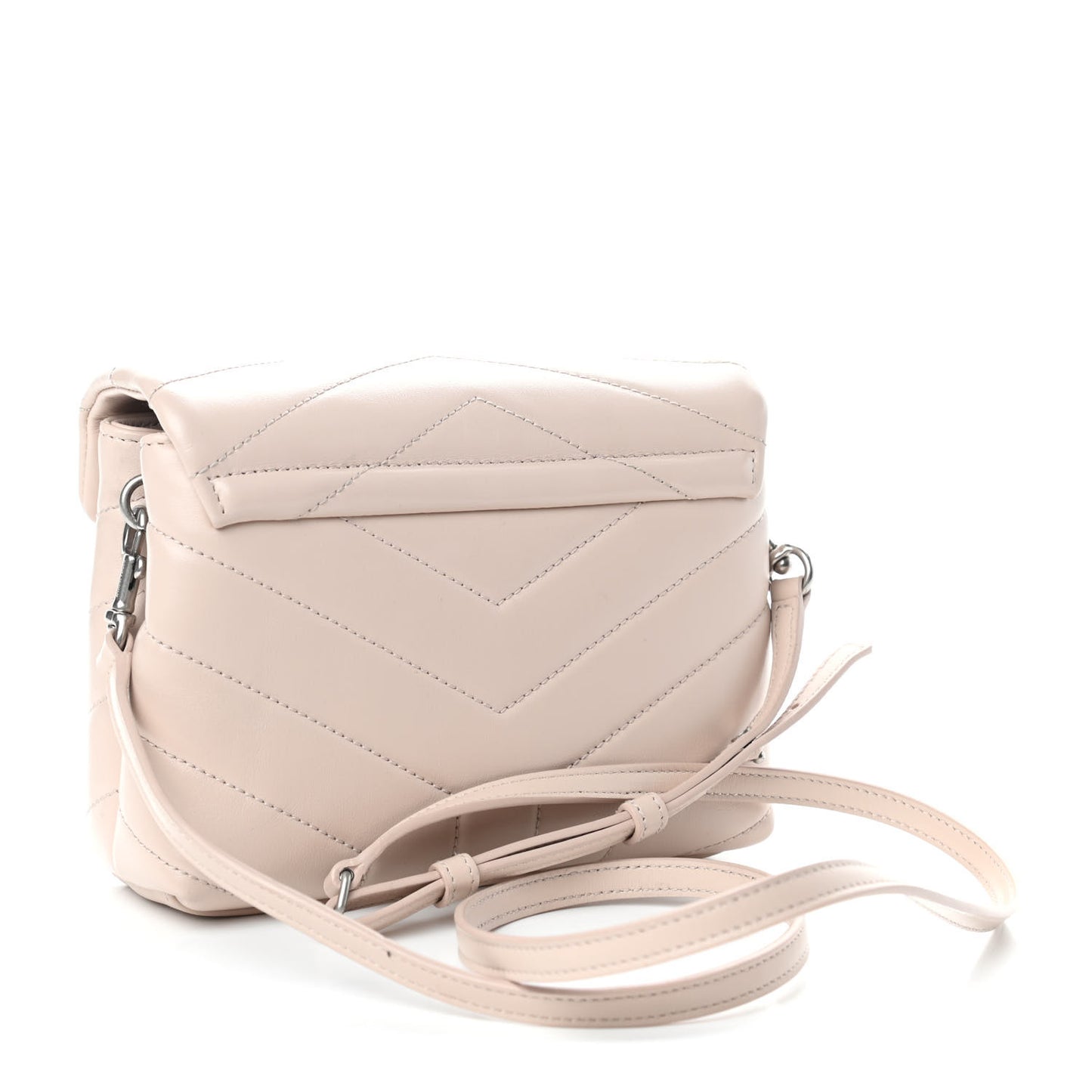 Calfskin Y Quilted Monogram Toy Loulou Crossbody Bag Marble Pink