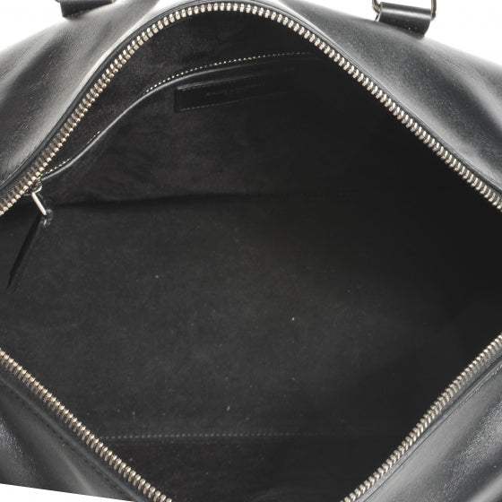 Saint Laurent Leather Studded Duffle 6 Black 6 of 7