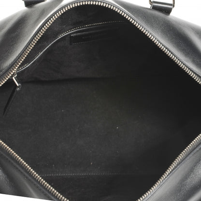 Saint Laurent Leather Studded Duffle 6 Black 6 of 7
