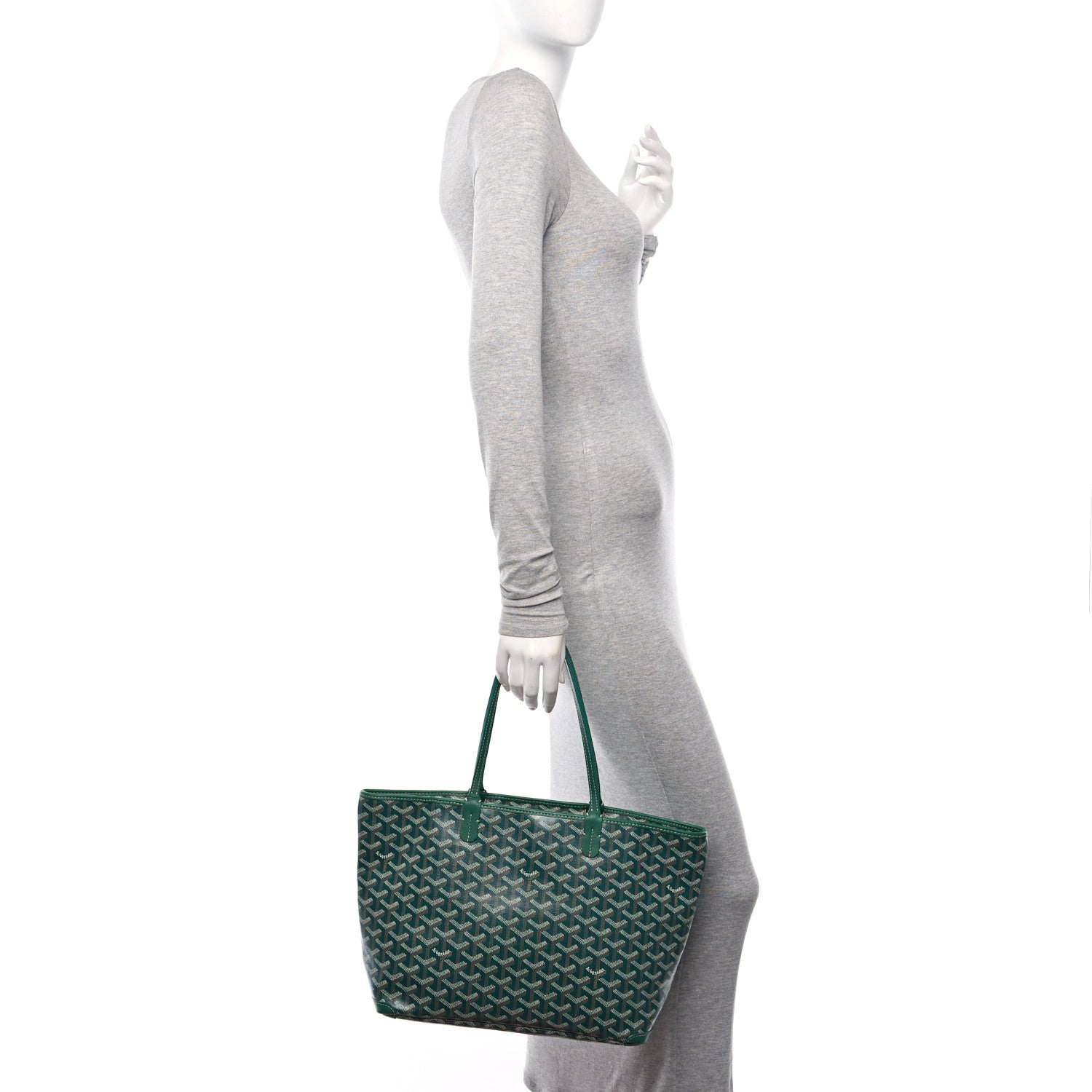 Goyard Goyardine Artois PM Green 3 of 12