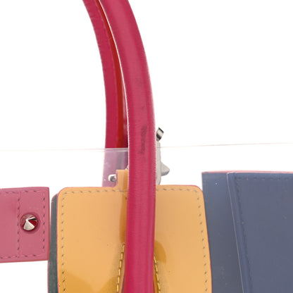 Christian Louboutin PVC Calfskin Spiked Medium Paloma Multicolor 11 of 13