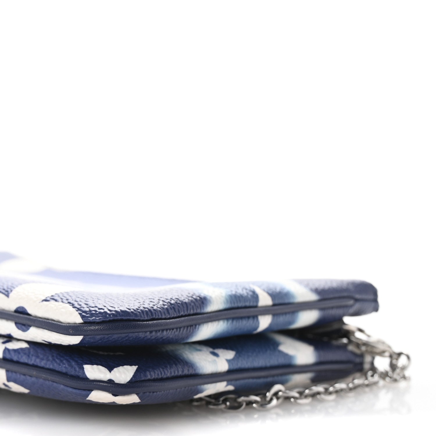 Louis Vuitton Monogram Giant Escale Double Zip Pochette Blue 9 of 9