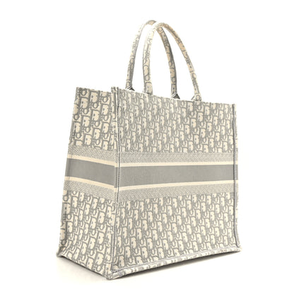Christian Dior Oblique Large Book Tote Grey 2 of 8