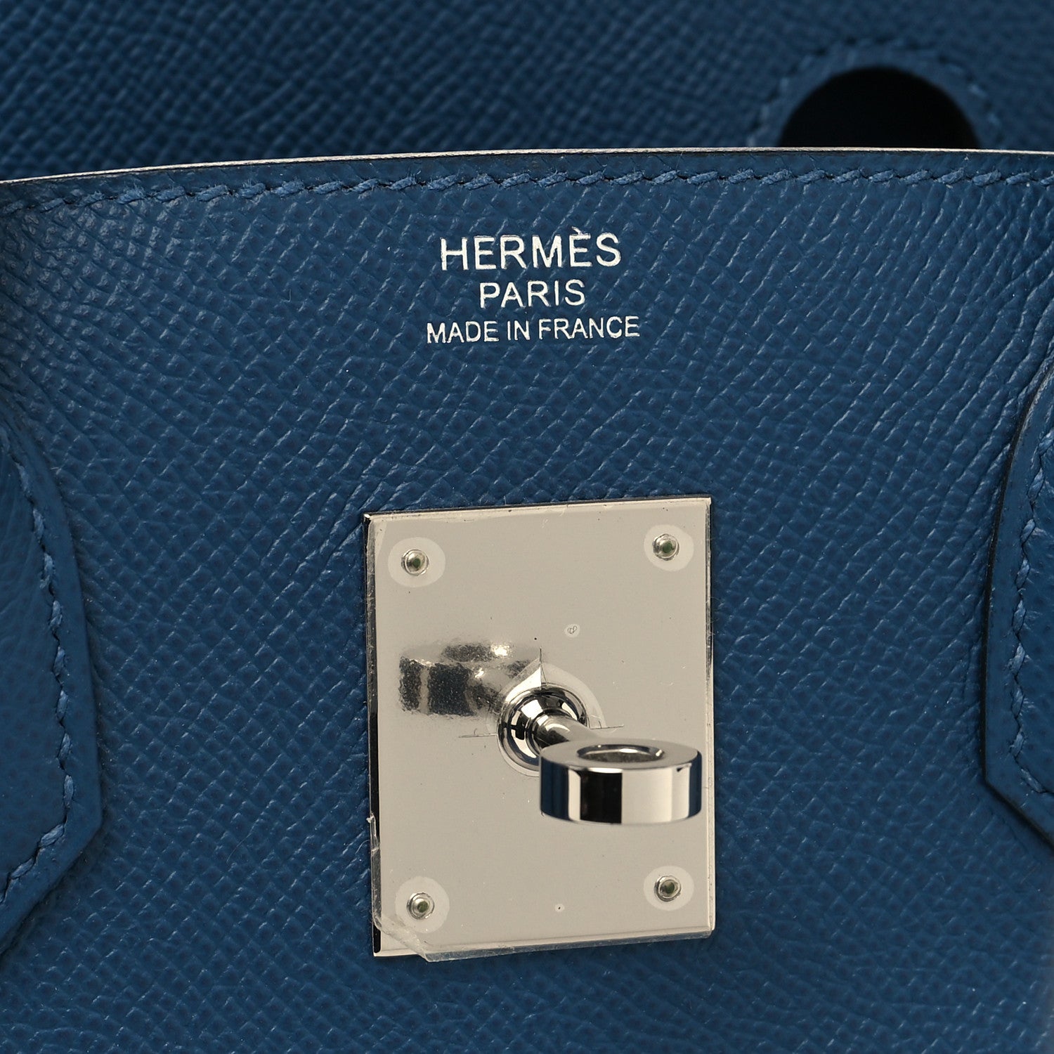 Hermes Epsom Birkin 30 Deep Blue 6 of 13
