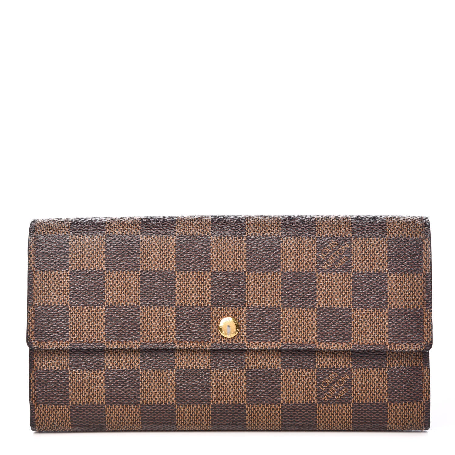 Louis Vuitton Damier Ebene Sarah Wallet 1 of 15
