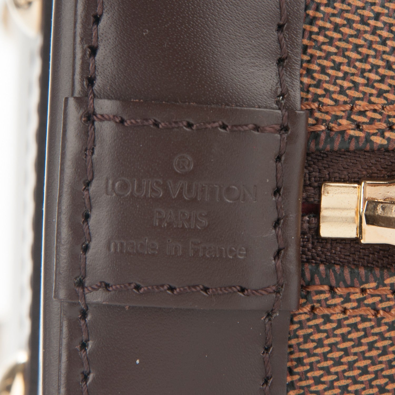 Louis Vuitton Damier Ebene Alma BB 6 of 7