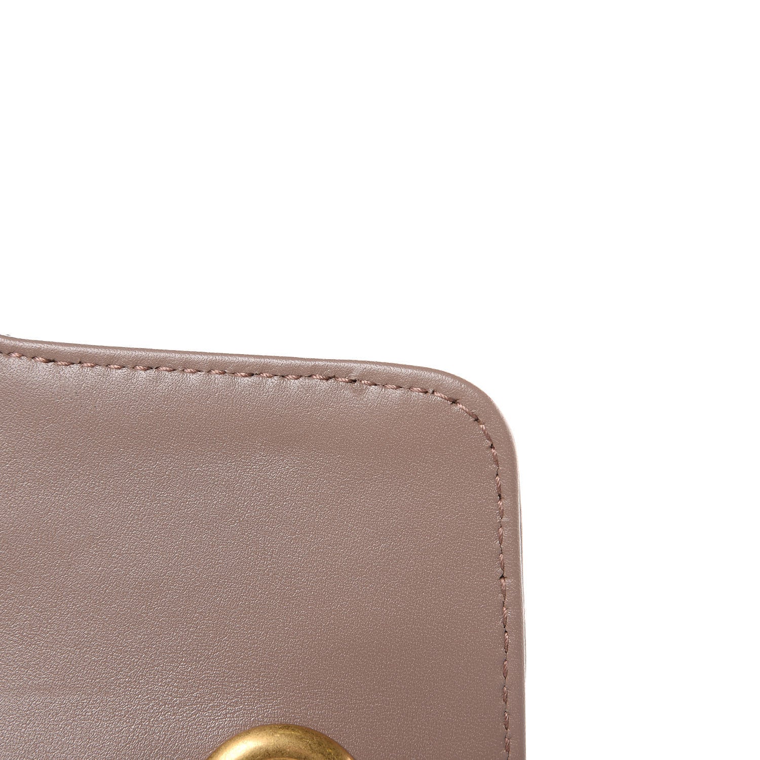 Gucci Calfskin Matelasse Mini GG Marmont Shoulder Bag Porcelain Rose 11 of 11